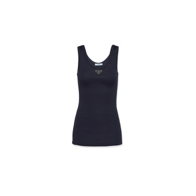 PRADA RIBBED KNIT TOP 39576L